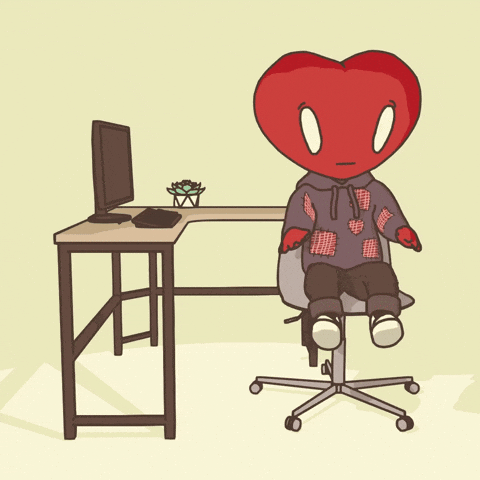 Bored At Work GIF by LT3 Creations