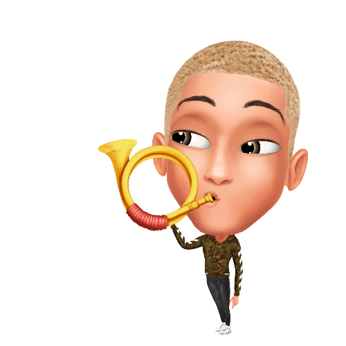 Thejakebecker Bow Down Sticker by Genies for iOS & Android GIPHY