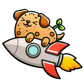 Pawtato Sticker