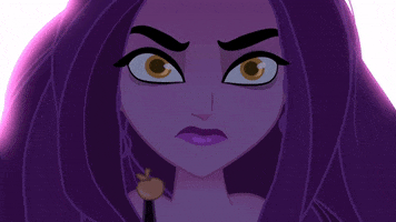 GodsSchool cartoon angry animated eyes GIF