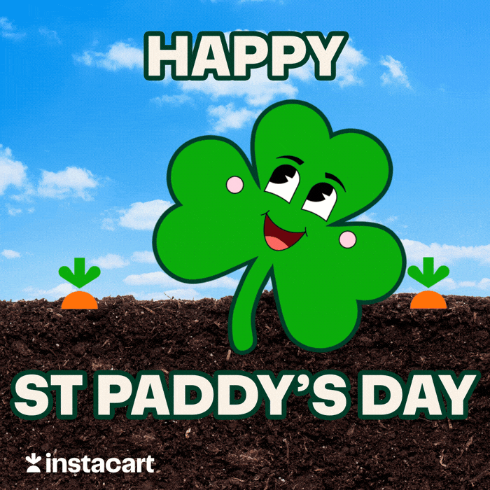 St Patricks Day Delivery GIF by Instacart