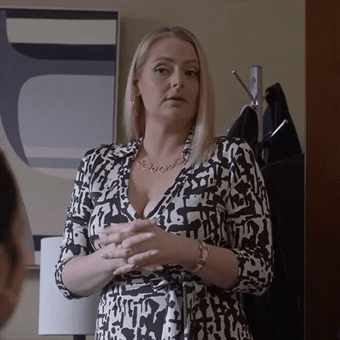 Lauren Ash Seriously GIF by ABC Network