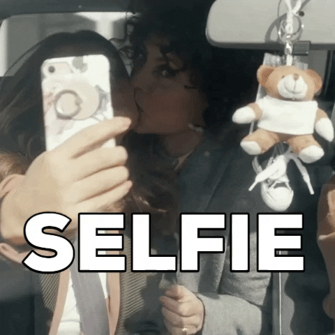 Lærke Winther Selfie GIF by Nordisk Film - Vi elsker film