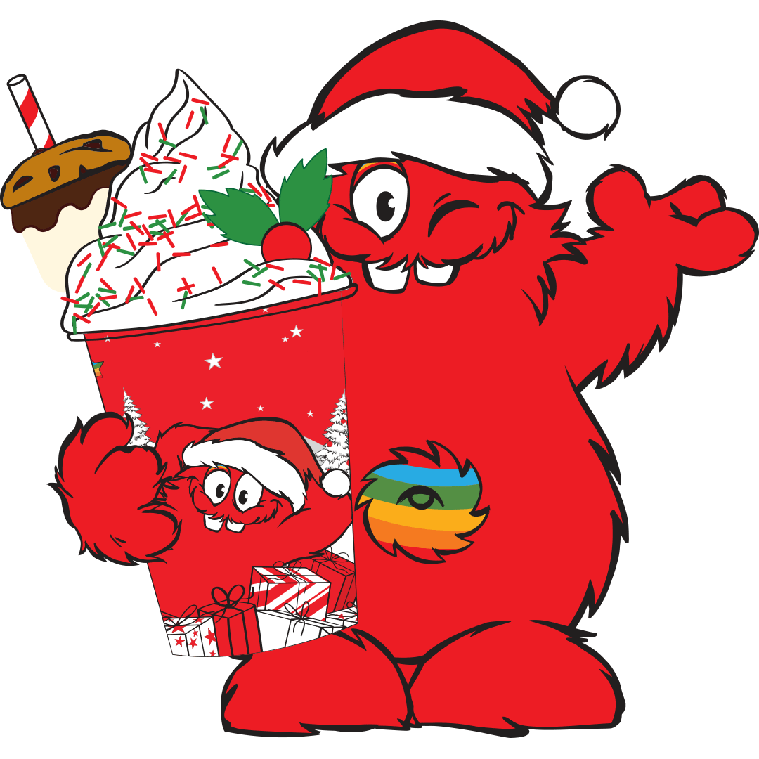 Hot Chocolate Christmas Sticker by Cookie Time for iOS & Android GIPHY