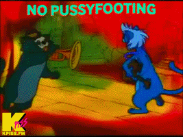 No Pussyfooting Cat GIF by KPISS.FM