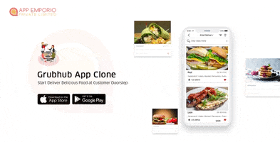 Grubhub Clone Script GIF