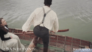 Jump Boat GIF by MASTERPIECE | PBS