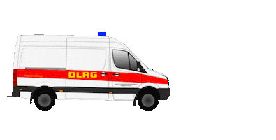 Car Water Sticker by DLRG Stralsund