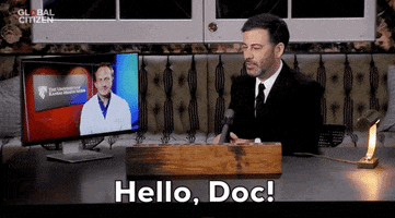 Jimmy Kimmel Doctor GIF by Global Citizen