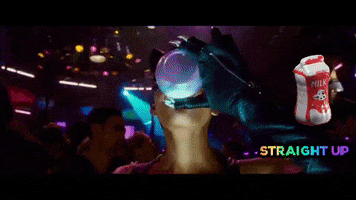 Catwoman Milk Drinking GIF