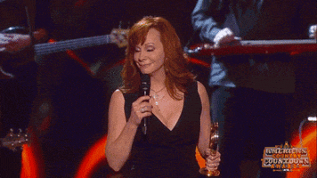 reba mcentire thank you GIF by American Country Countdown Awards
