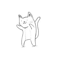 art cat GIF by hoppip