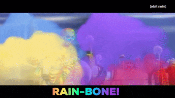 Halloween Rainbow GIF by Adult Swim