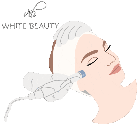 White Beauty Sticker