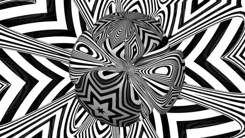 Black And White Art GIF