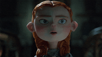 ginger frown GIF by The Boxtrolls