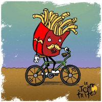 Tour De France Bicycle GIF by Chris Timmons