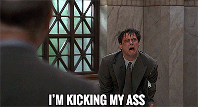 Liar Liar I M Kicking My Ass Gif By Jerology Find Share On Giphy