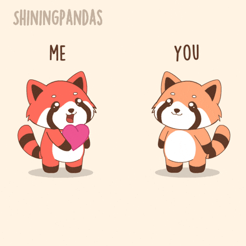 I Love You Cute Couple GIF