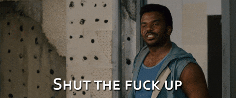 craig robinson shut up GIF