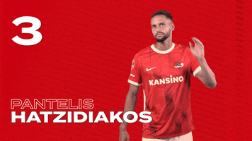 Pantelis Hatzidiakos Football GIF by AZ Alkmaar