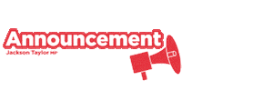 Jackson Taylor MP Sticker