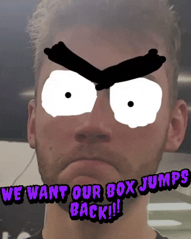 Karate Box Jumps GIF