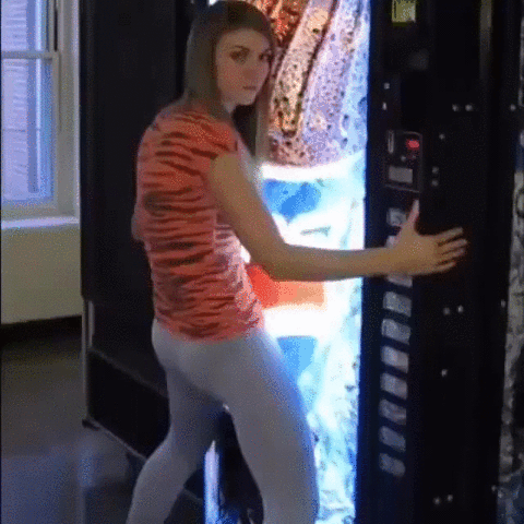 hump humping vending machine GIF