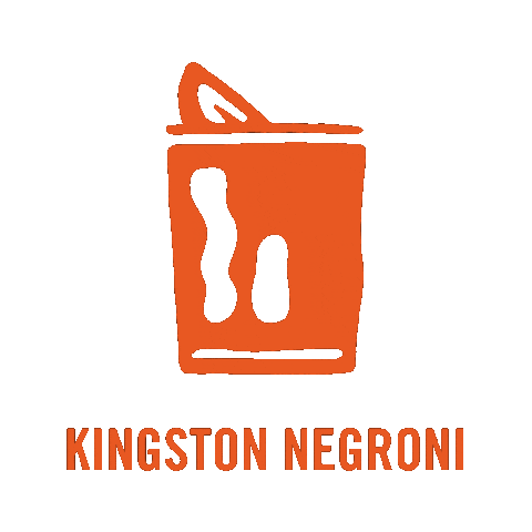 Kingston Campari Sticker by Mover & Shaker Co