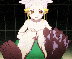 Monogatari Series Cleaning GIF