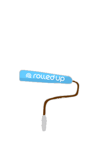 Rolled Up Sticker