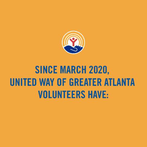 Volunteers Unitedway GIF by United Way of Greater Atlanta