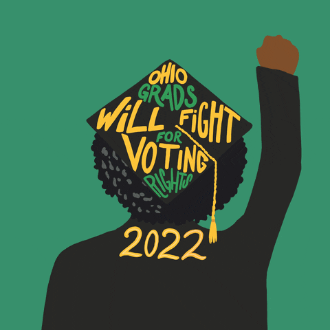 Voting Graduation Day GIF by Creative Courage