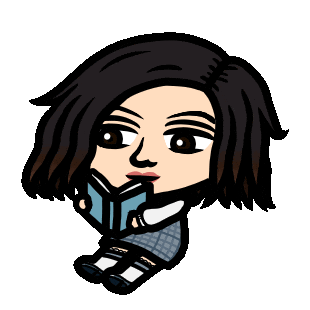 Book Sitting Sticker