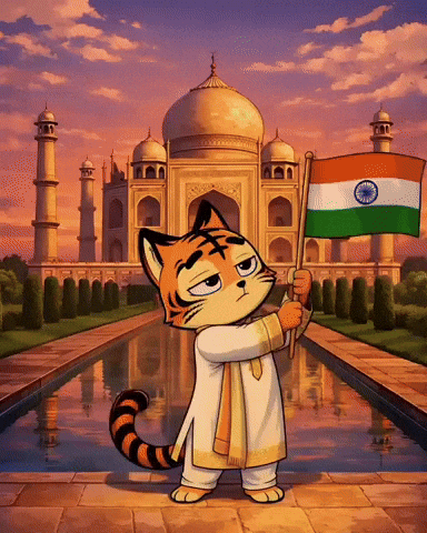 Taj Mahal India GIF by Hero Galaxy NFT