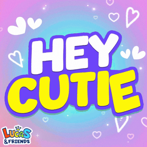 You Are Beautiful Hello GIF by Lucas and Friends by RV AppStudios