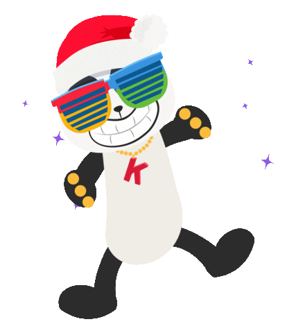 Santa Hat Dance Sticker by Kahoot!