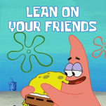 Lean on your friends Spongebob MTV MHAD 2022