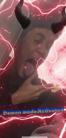 Demon Mode Activated GIF
