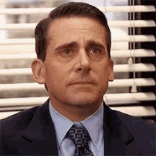 The Office gif. Steve Carell as Michael lowers his head and looks like he's about to cry.