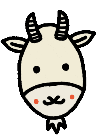 Farm Life Goat Sticker