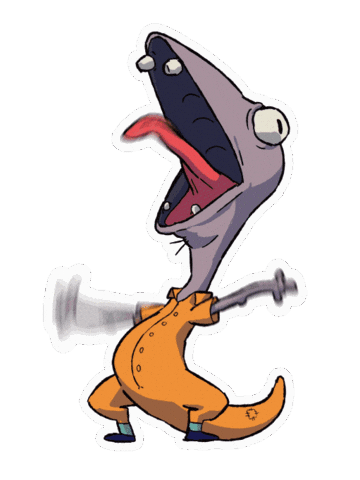 Hype Scream Sticker