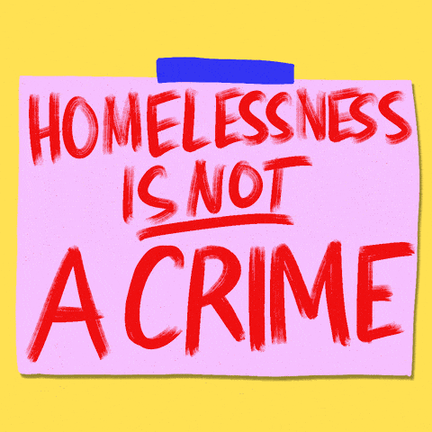 Homelessness is not a crime