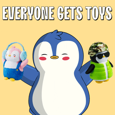 You Get A Teddy Bear GIF by Pudgy Penguins