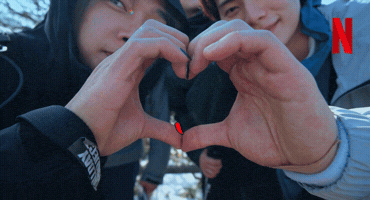 Heart 하트 GIF by Netflix Korea