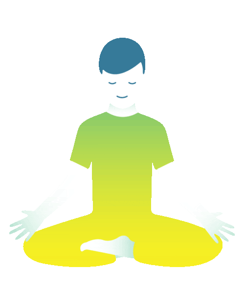 Meditation Relaxing Sticker by Smiling Mind