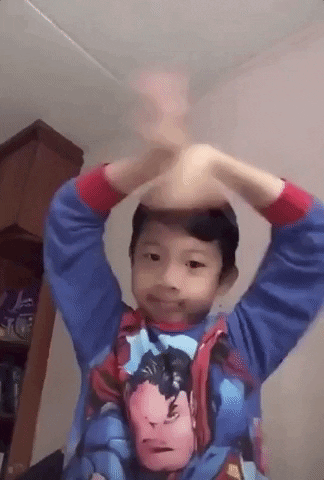 Hands Pose GIF by MOODMAN