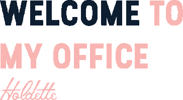 Hold It Work From Home Sticker by Holdette