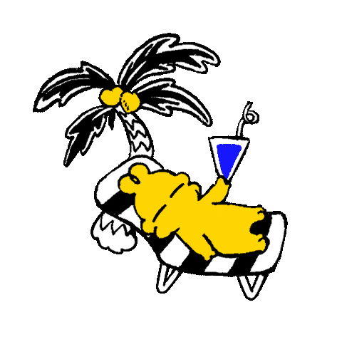 Summer Beach Sticker