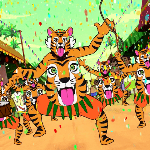 Happy Celebration GIF by Chhota Bheem